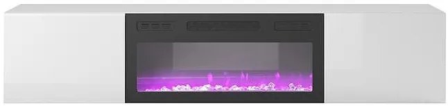 TV шкаф с вградена камина  LIVO RTV-180W K