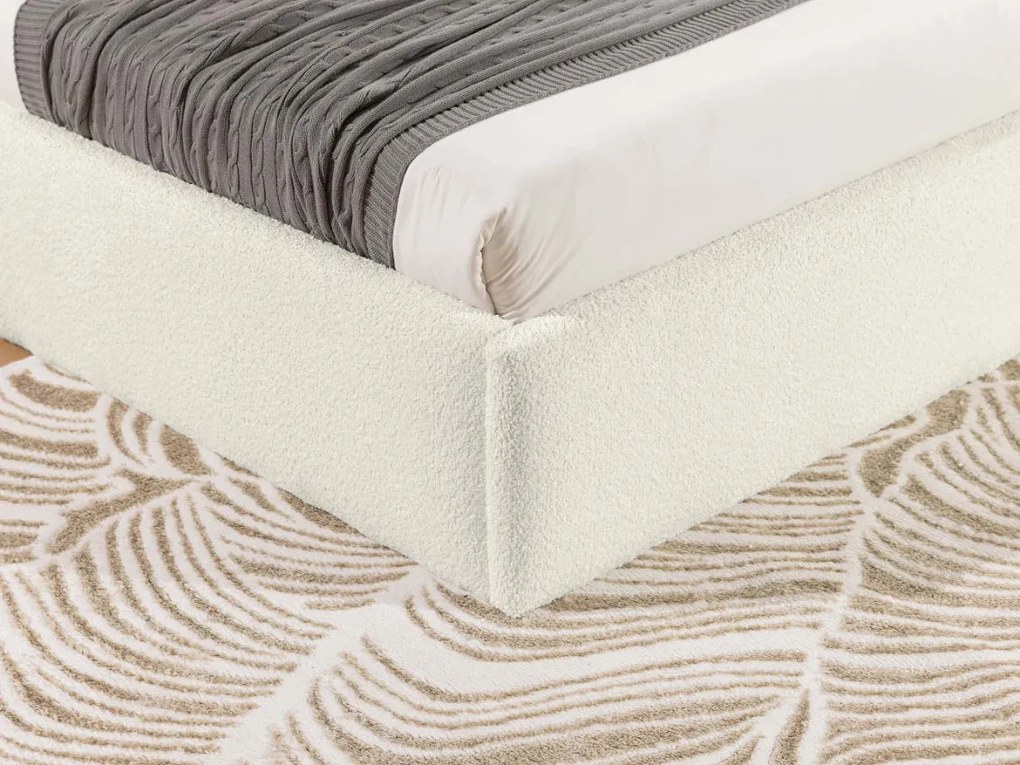 Облегнато легло Dream-Бяло-180 x 200