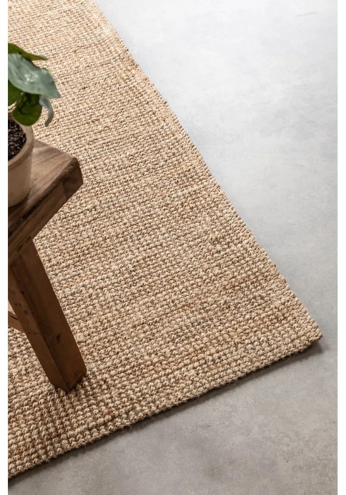 Килим от юта в естествен цвят 120x170 cm Bouclé - Hanse Home