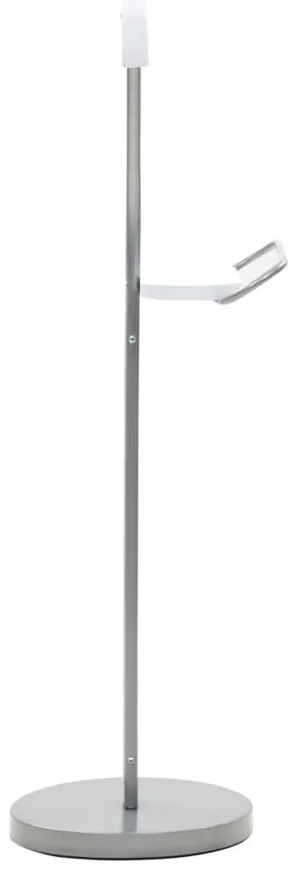 246720 vidaXL Стояща закачалка за костюм, 45x35x107 см, бяла