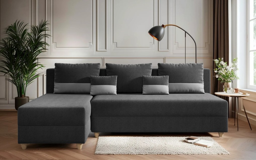 Разтегателен ъглов диван Дафини