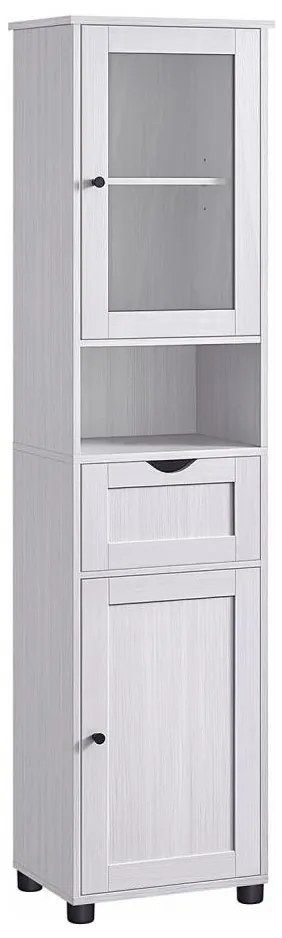 Бяло шкафче LEXI