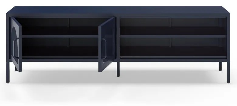 Тъмносиня маса за телевизор 160x50 cm Diora – Marckeric