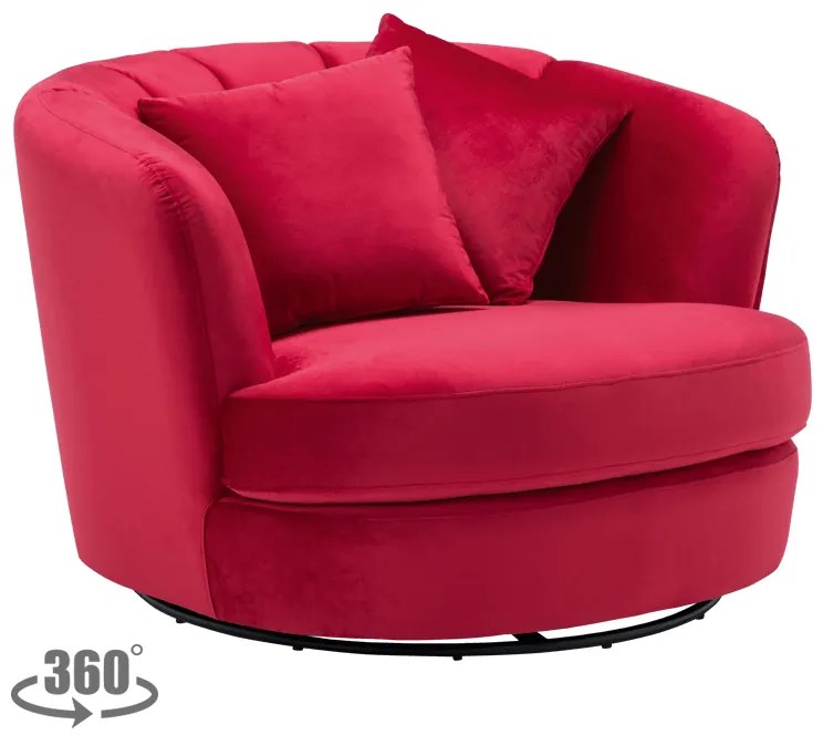 Кресло VIGO - светлочервен HLR