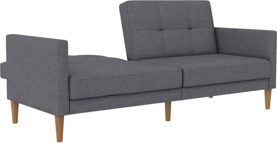 Сив сгъваем диван 82 cm Lilly – Støraa