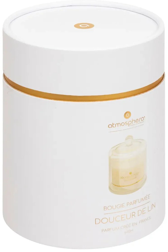 Ароматна свещ atmosphera Ilae, Стъкло, 240 g - Jasmine