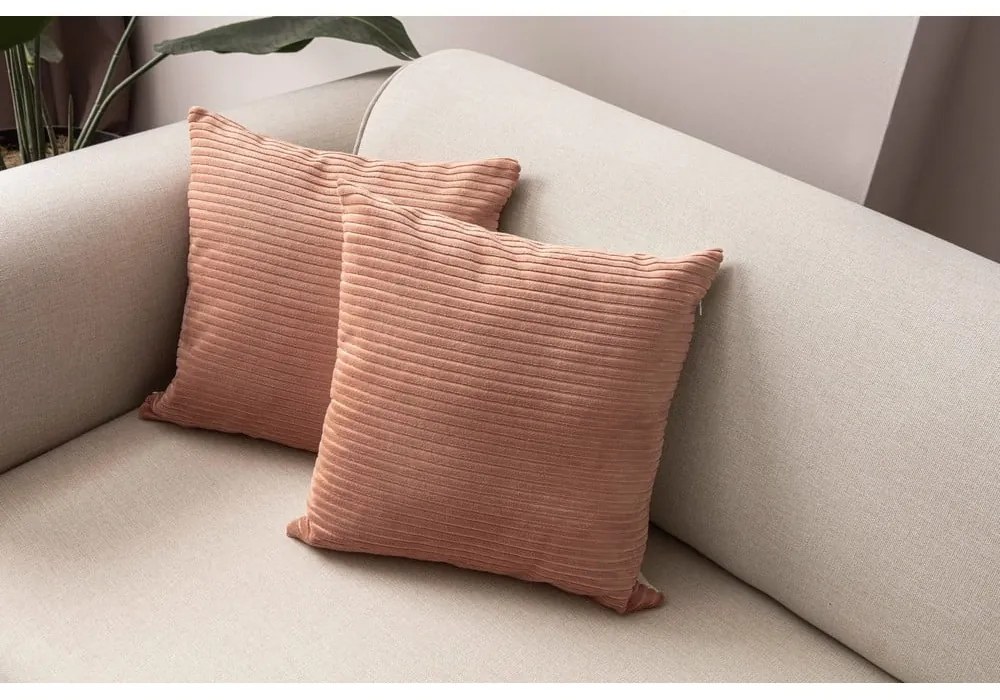 Калъфки за възглавници от рипсено кадифе в комплект от 2 бр. 43x43 cm – Mioli Decor