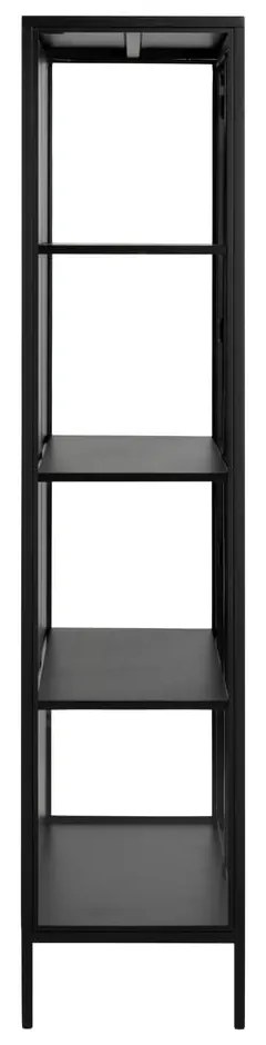 Черен метален шкаф 80x180 cm Newcastle - Actona