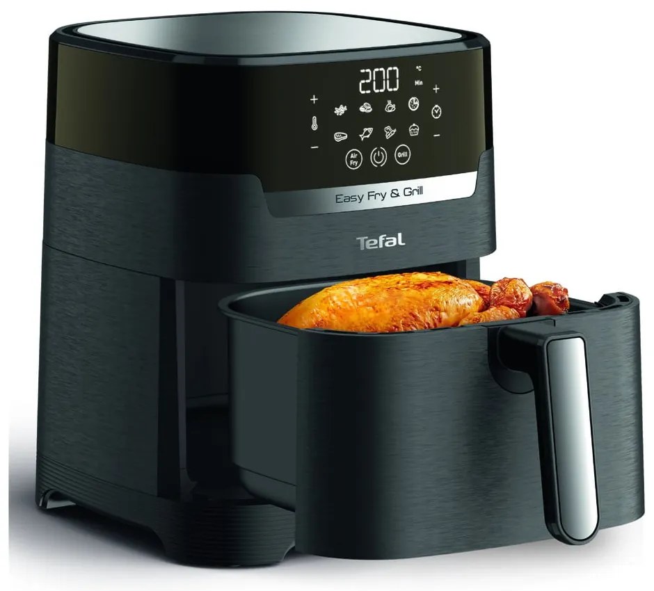 Черен фритюрник Easy Fry & Grill – Tefal