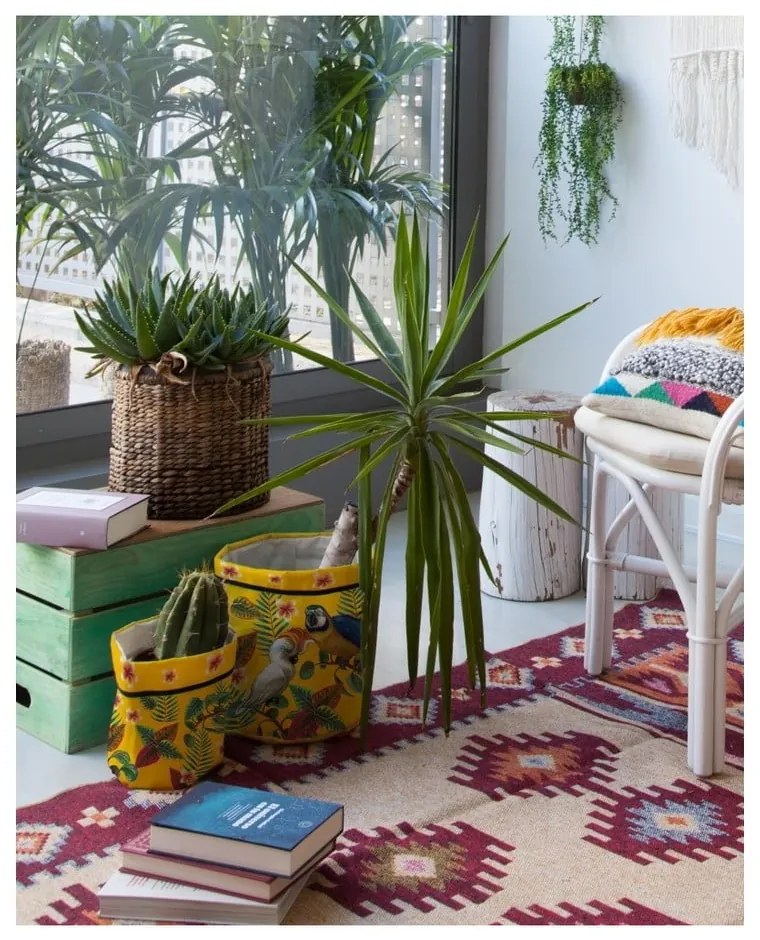 Комплект от 2 текстилни капака за саксии Guadalupe - Madre Selva