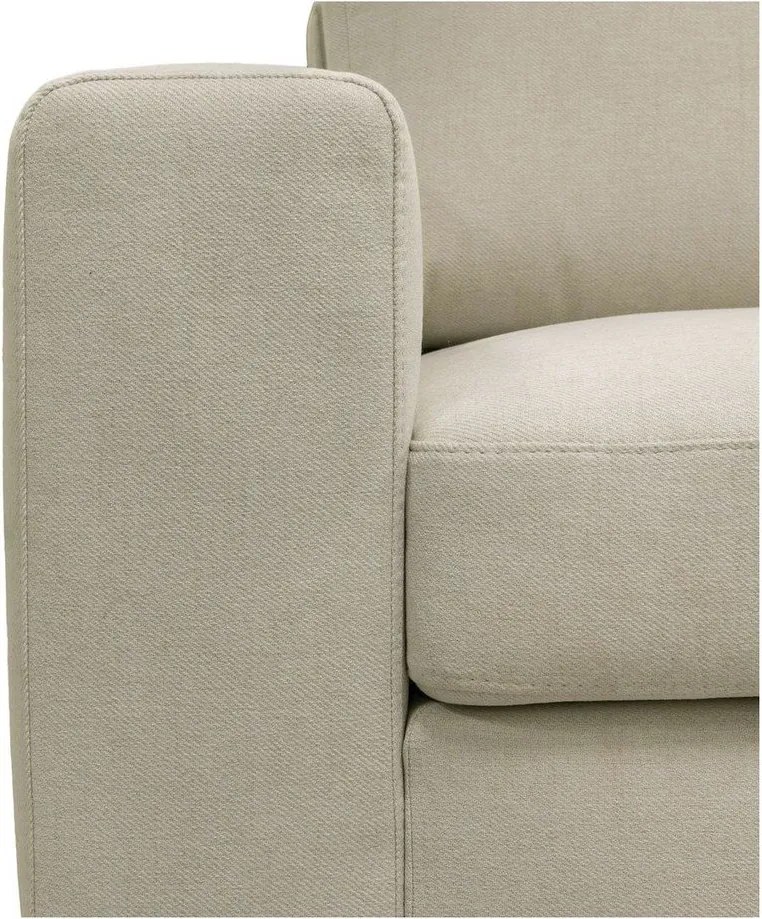 Бежов ъглов диван (десен ъгъл) Baga – Rodier