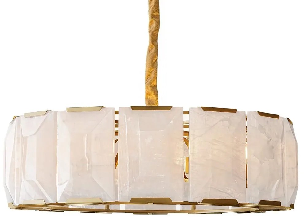 Лампа APP1797-8CP BRUSH GOLD