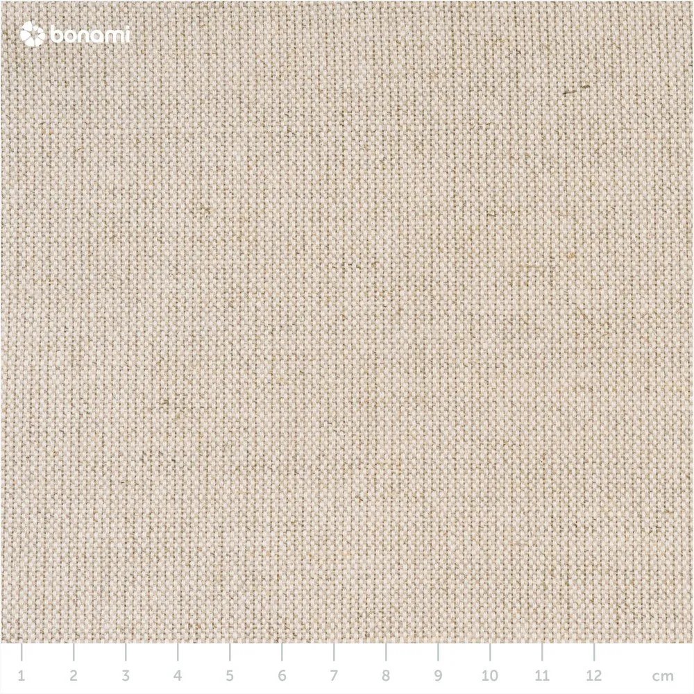 Сиво-бежов ленен сгъваем диван 140 cm Roots Carob – Karup Design