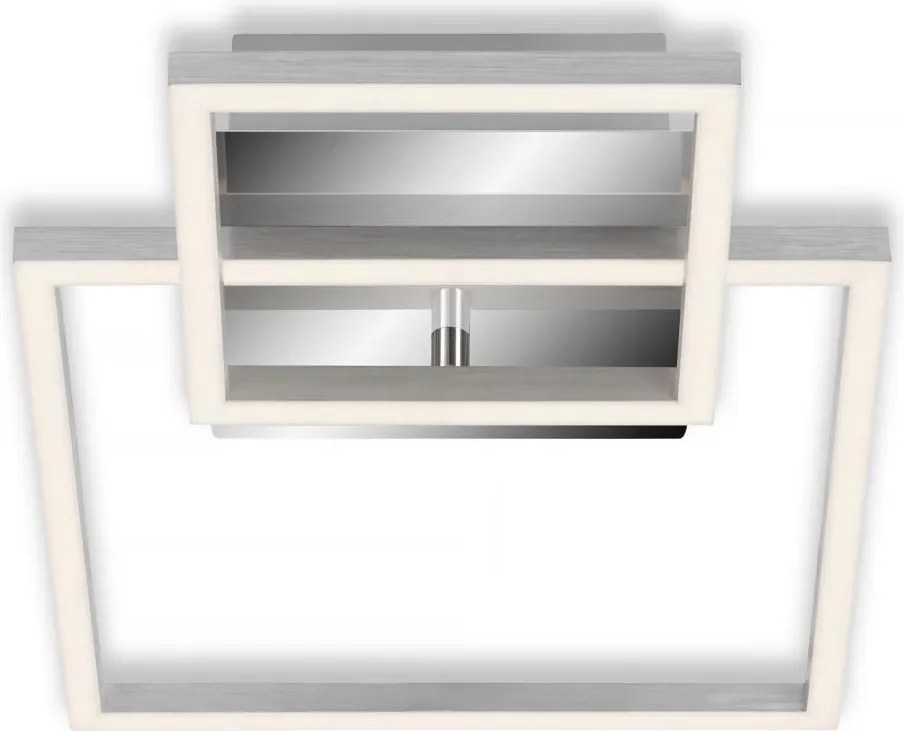 LED Димируем таванен плафон LED/12W/230V 3000K матов хром