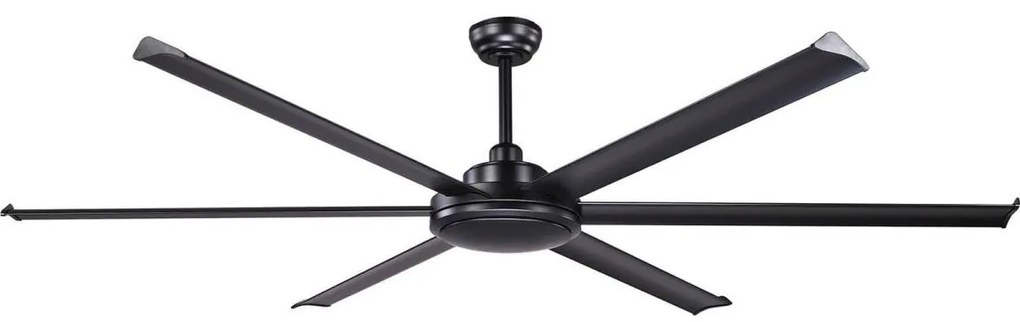 FARO 34203 - Вентилатор за таван ROTTERDAM XL черен Ø 200 см + дистанционно управление