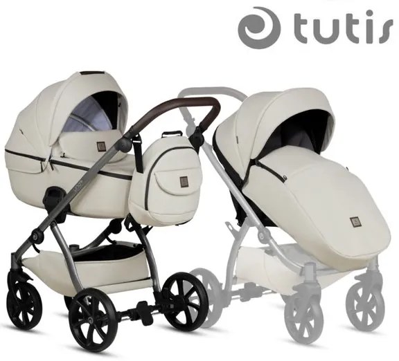 Комбинирана бебешка количка 2в1 UNO 5+ TUTIS - Black Sesame