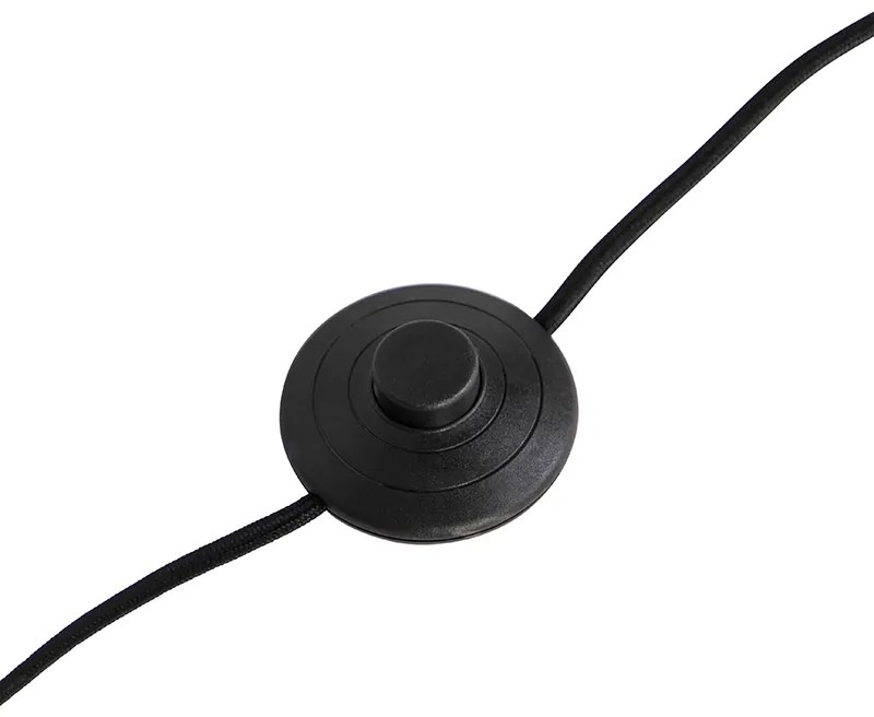 Модерна подова лампа черна без абажур 149 см - Simplo