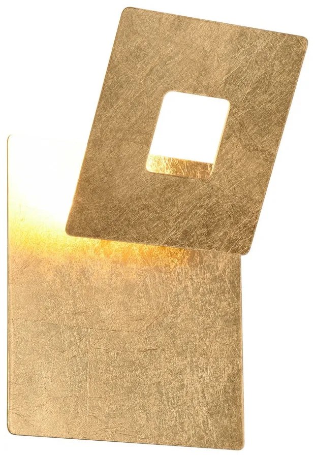 LED стенна лампа в златист цвят Leano - Trio