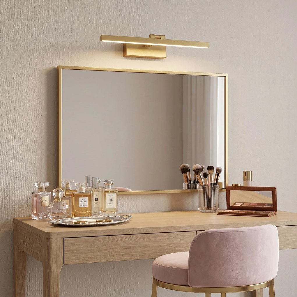LED аплик за баня APP1863-1W 40cm BRUSH GOLD
