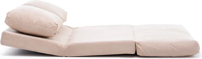 Кремав разтегателен диван 120 cm Taida – Balcab Home