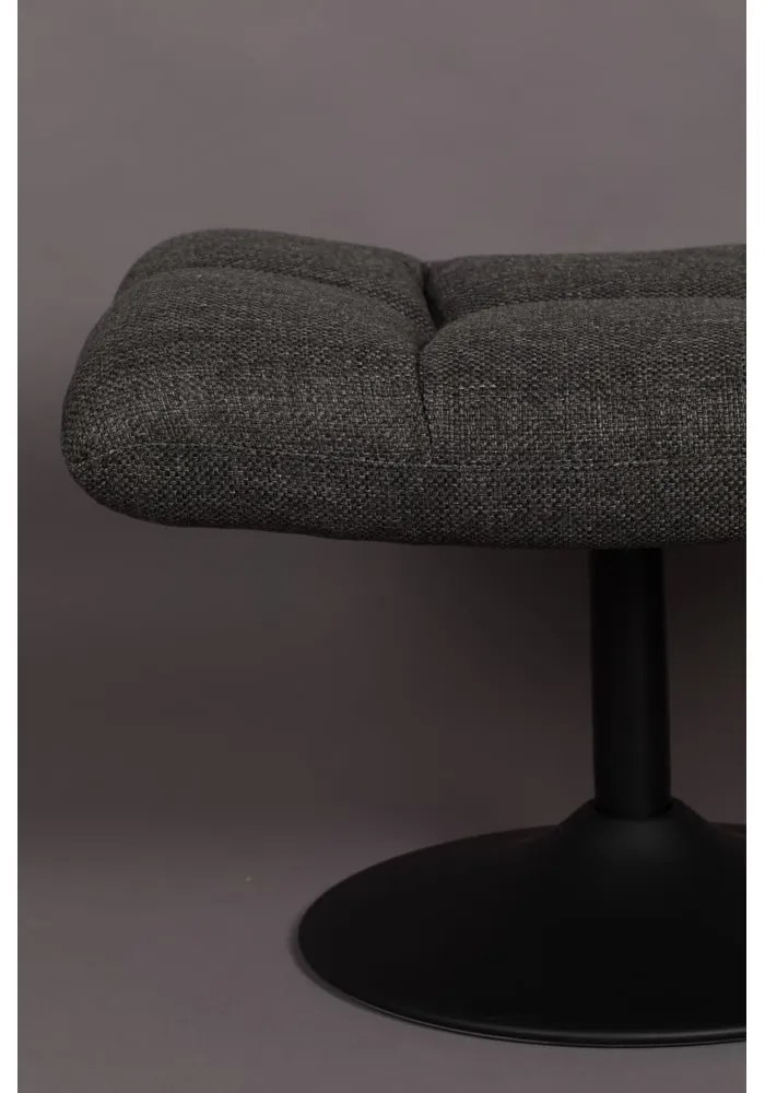 Тъмно сива табуретка за крака Bar - Dutchbone