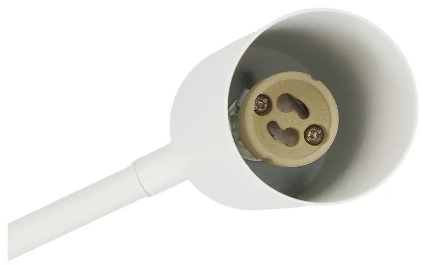 Бяла метална стенна лампа Tina - Candellux Lighting