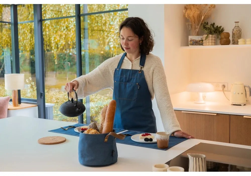 Текстилна подложка за хранене 45x33 cm Indigo – Tiseco Home Studio