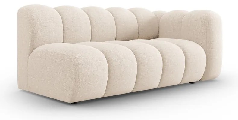 Кремав модулен диван (десен ъгъл) Lupine – Micadoni Home