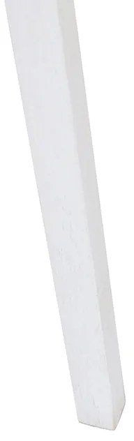 Рустикална подова лампа триножник бяла - Tripod Classic