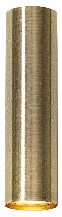 Модерна стенна лампа бронз 2-светлина - Jeana