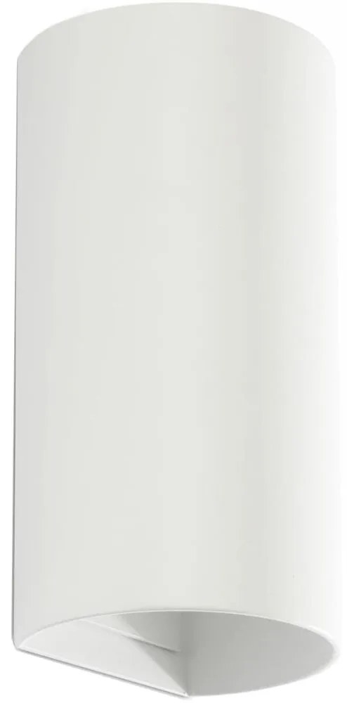FARO 40538 - Аплик SOLE 2xGU10/8W/230V бял кръгла