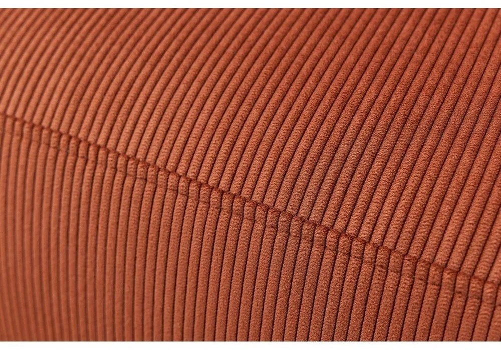 Оранжев кадифен ъглов диван Enjoy – Bobochic Paris