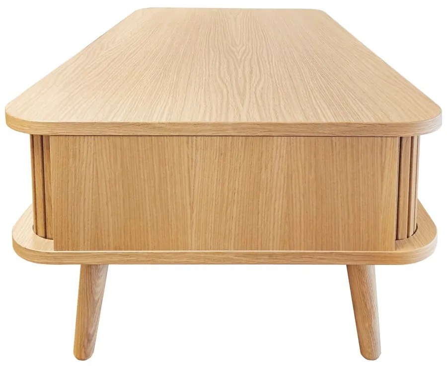 Масичка за кафе от дъбова дървесина 58x107,5 cm Rove - Woodman