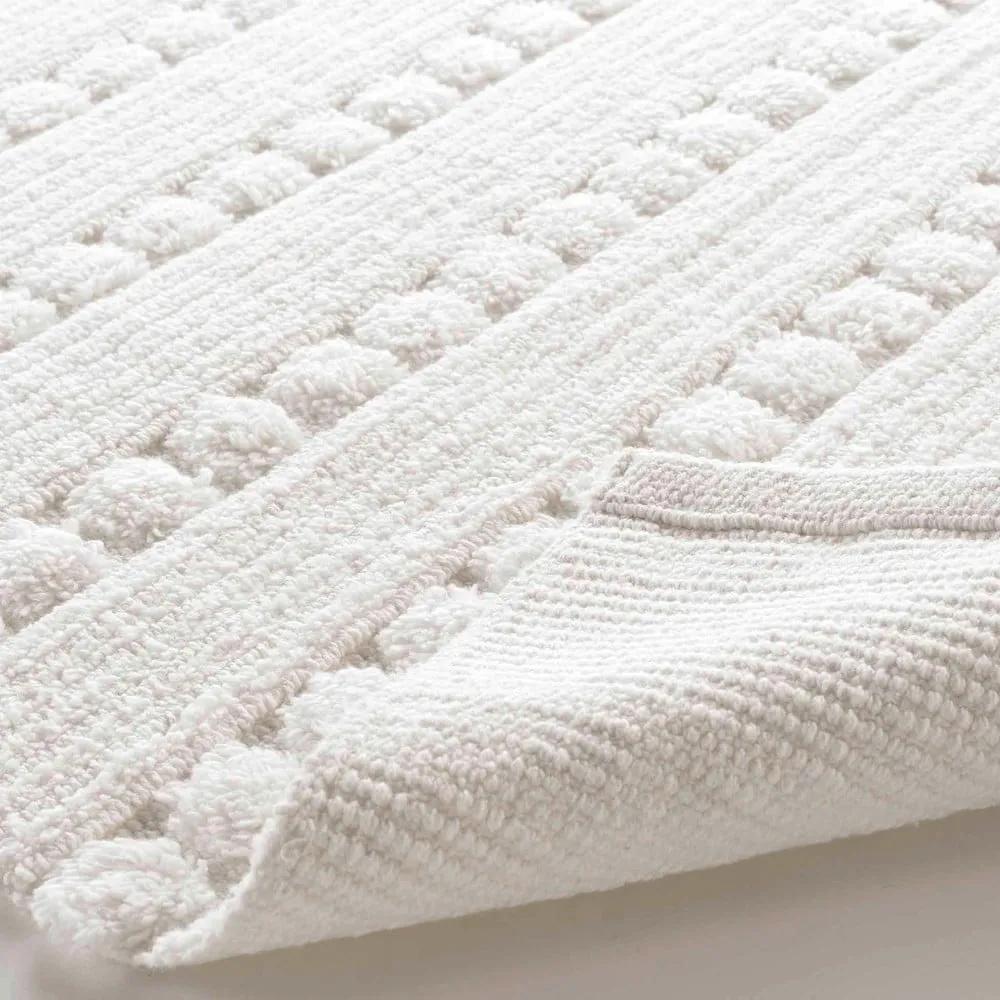 Бял килим за баня 50x80 cm Cleonis – douceur d'intérieur