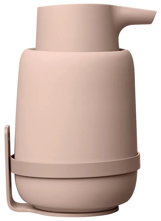 Розов държач за дозатор за сапун, монтиран на стената Sono - Blomus
