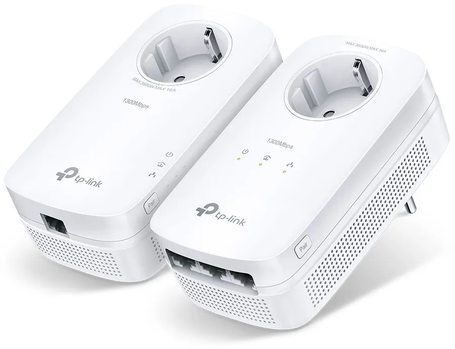 3-портов Gigabit Powerline Starter Kit TP-Link TL-PA8033P KIT AV1300