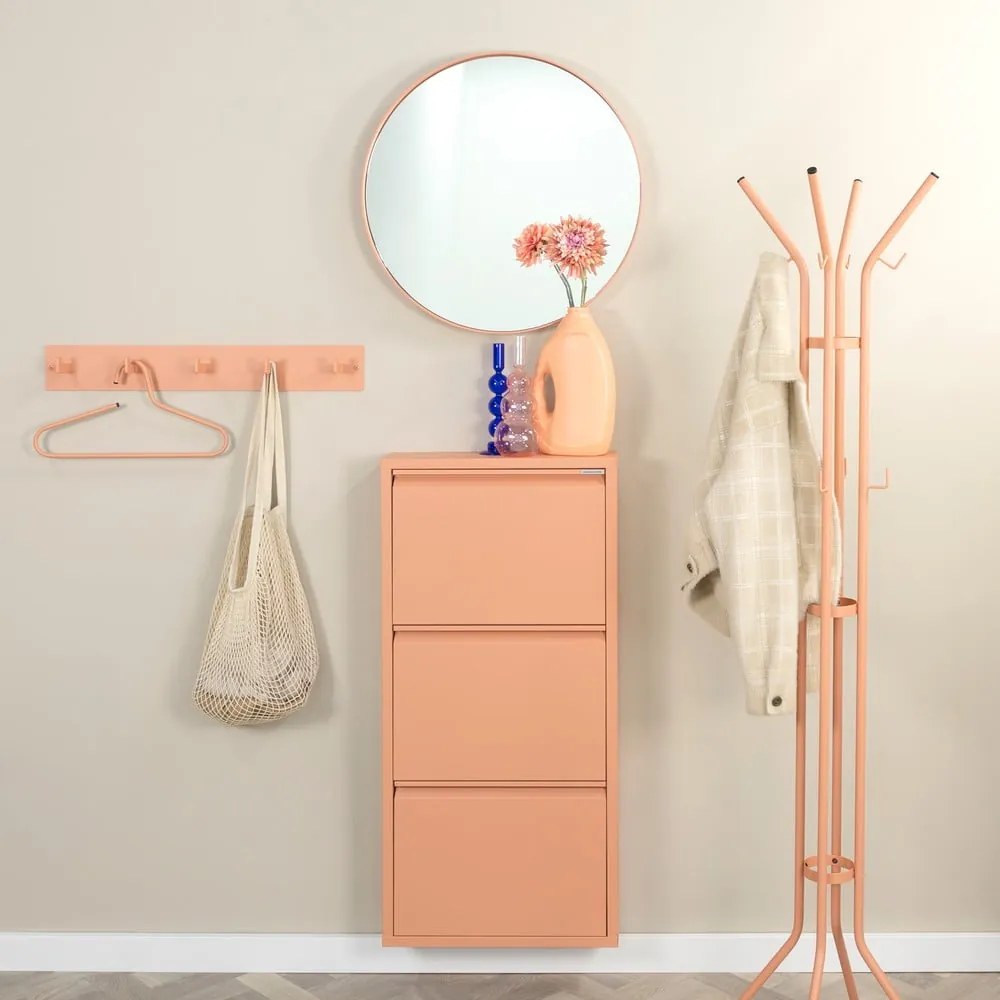 Метална стенна закачалка в цвят сьомга 70 cm Leatherman – Spinder Design