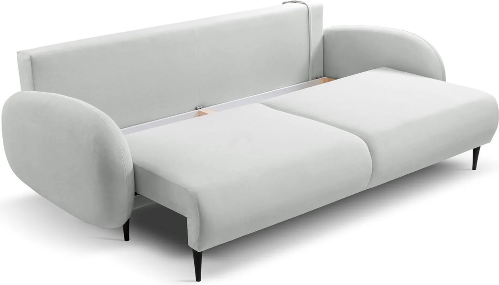 Разтегателен диван Saron-Сив