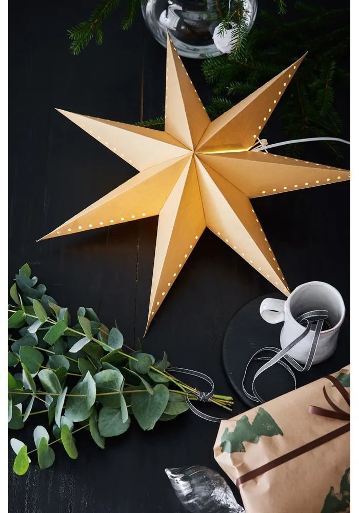 Жълта светлинна декорация Lively – Markslöjd