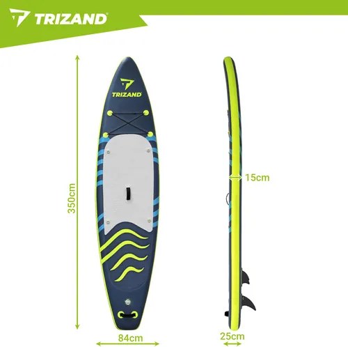 Надуваема SUP дъска Trizand с пълен комплект аксесоари Dĺžka: 320 cm