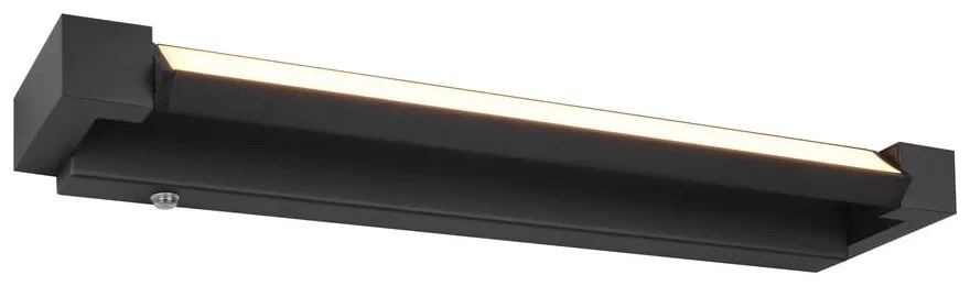 Матово черно LED стенна лампа Fabrizio – Trio