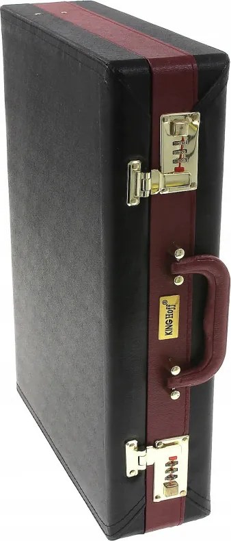 Комплект прибори за хранене Kinghoff KH 3504, 72 части, За 12 човека, Куфар, Неръждаема стомана 18/0, Сребрист