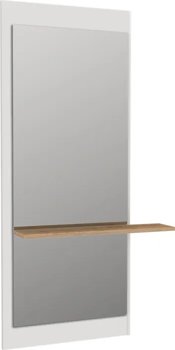 Пияр TopMebel меламиново огледало в бял цвят 60x14,6x150см.