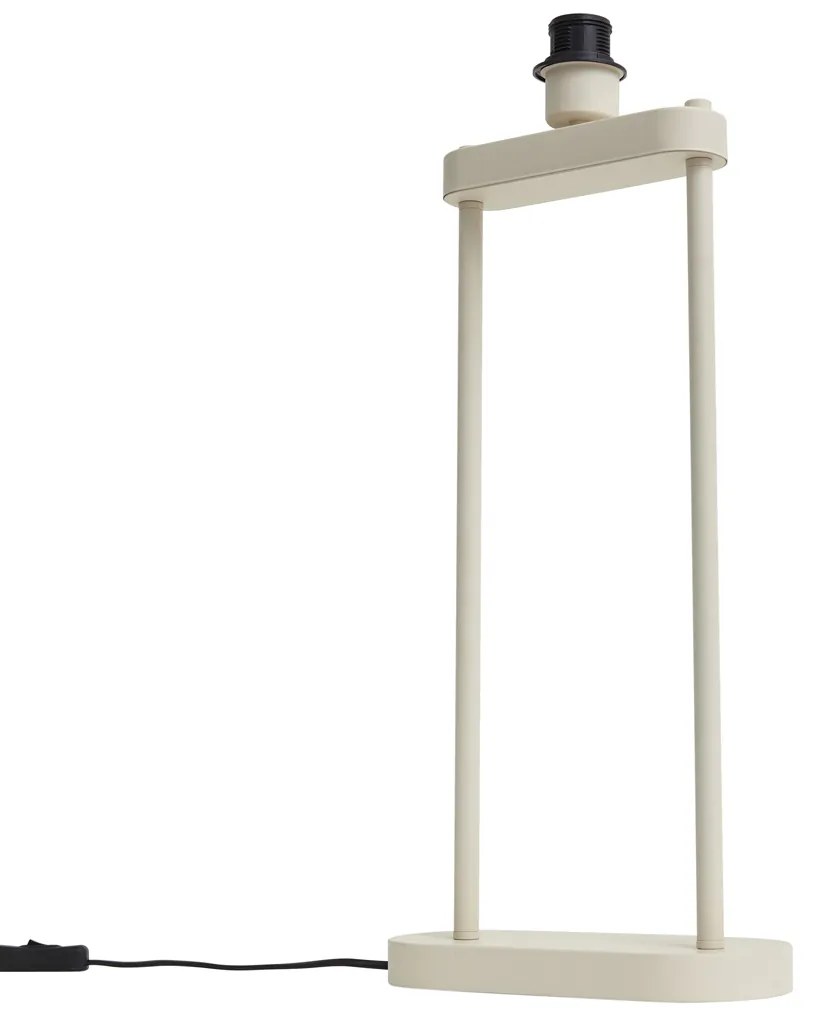 Модерна настолна лампа бежова - Thijmen