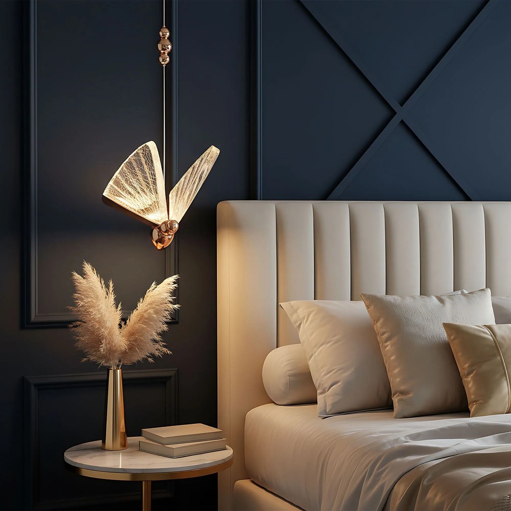 Висяща LED лампа LHJ105-1CP Gold