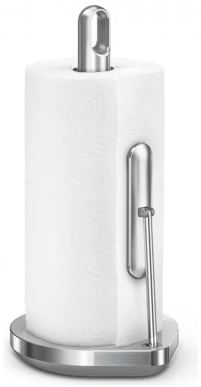 Поставка за кухненска хартия SimpleHuman KT1203, 38.1х17.8х20.3 см, Матов инокс