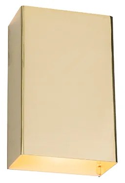 Модерна стенна лампа златиста 2 светлини - Otan S