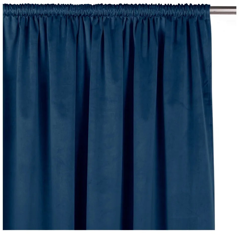 Синя затъмняваща завеса 400x175 cm Velto – Filumi
