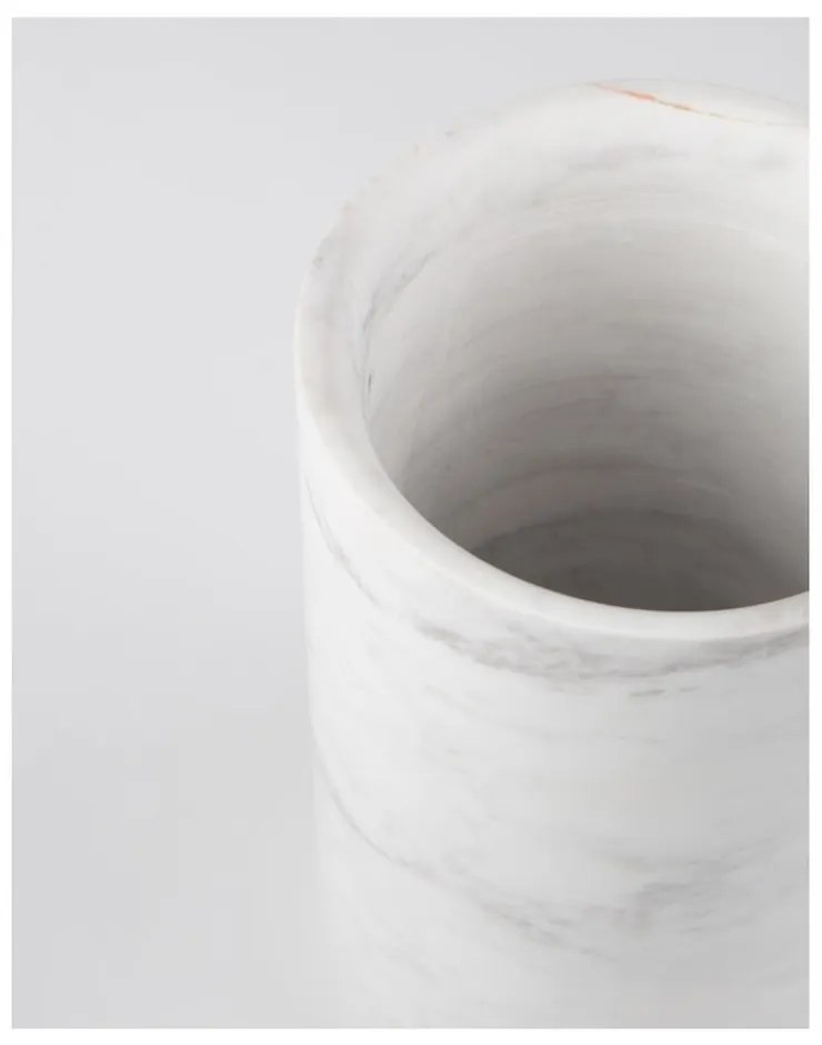 Бяла мраморна ваза Fajen - Zuiver