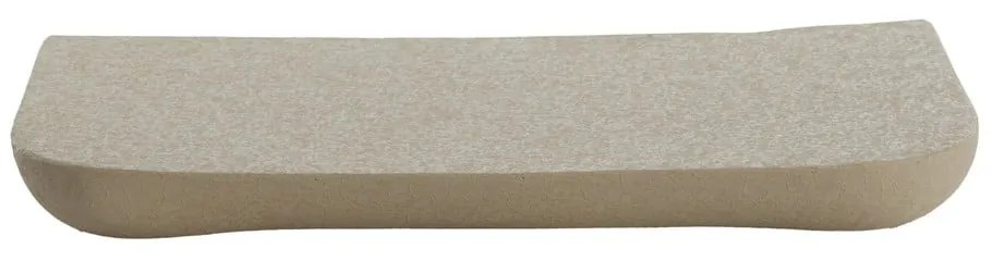 Сив метален стенен рафт 41 cm Adawa – Light &amp; Living